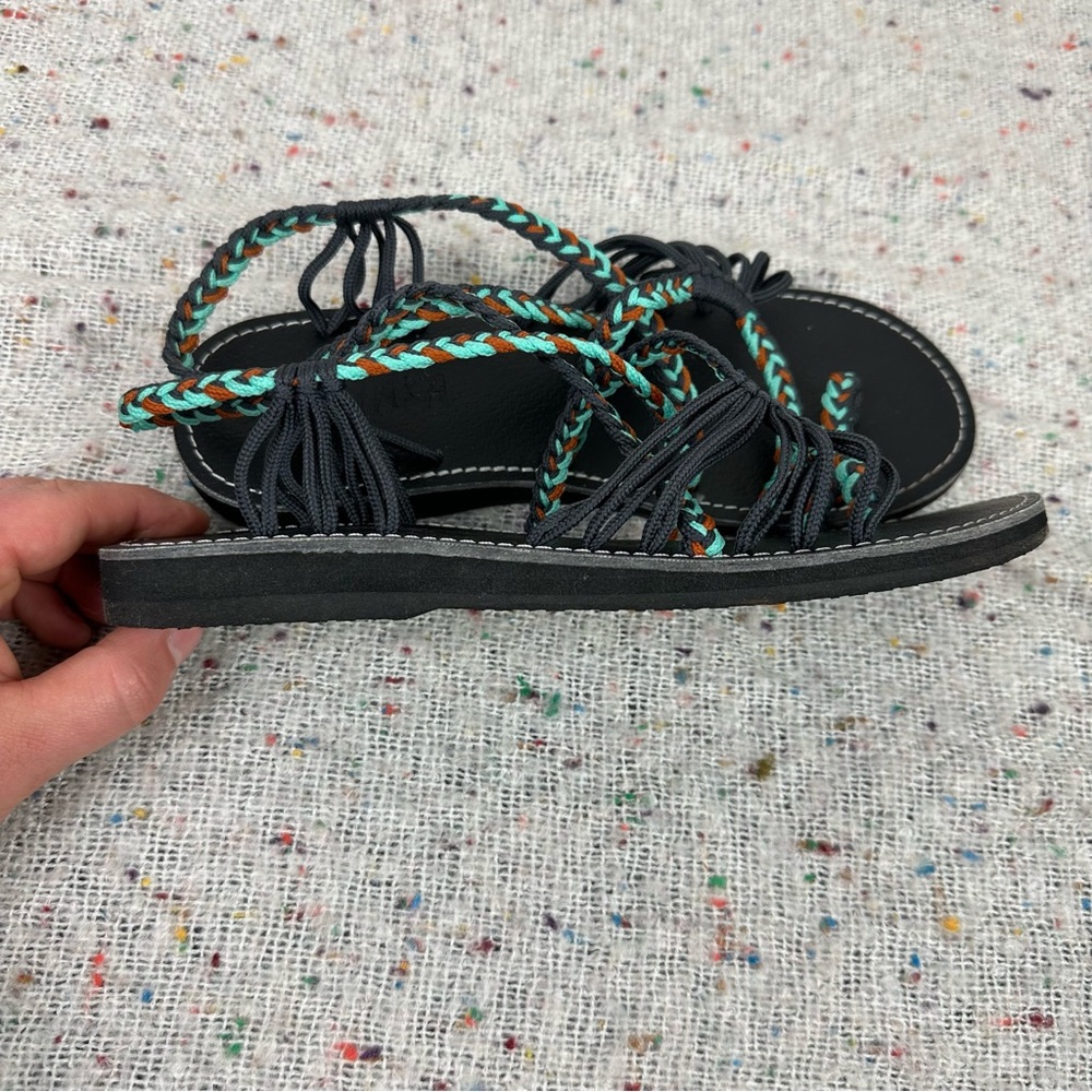 Plaka | Multicolored Rope Sandal - Picture 7 of 9